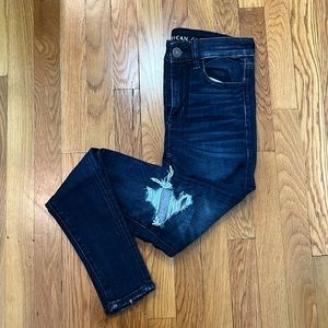 AE Next Level Ripped High-Waisted Jegging